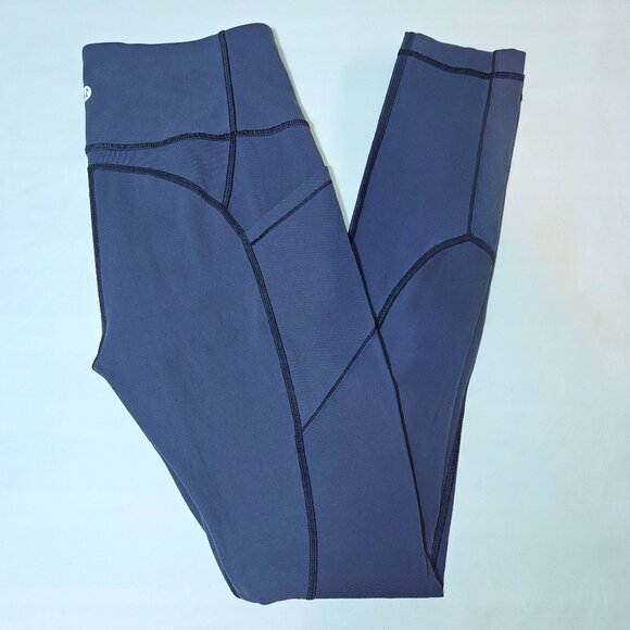 LULULEMON All The Right Places Pant II 28" Gatsby Blue Size 8 - Picture 1 of 9